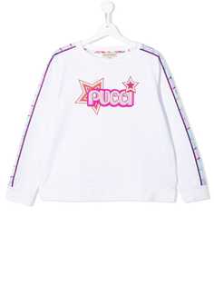 Emilio Pucci Junior толстовка с логотипом