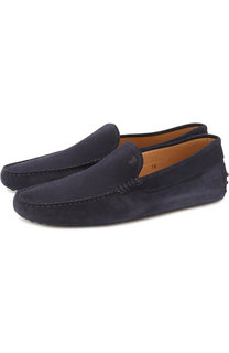 Замшевые мокасины Gommino Driver Tod’s