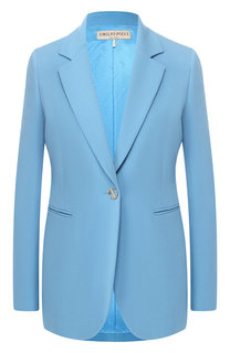 Приталенный жакет из шерсти Emilio Pucci
