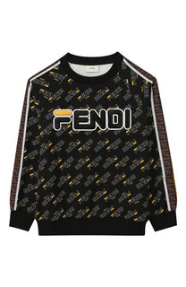 Хлопковый свитшот Fendi