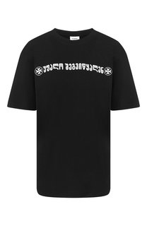 Хлопковая футболка Vetements