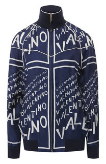 Шелковый бомбер Valentino