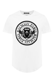 Хлопковая футболка Balmain