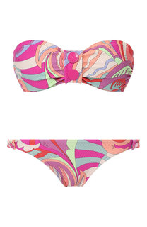 Раздельный купальник с принтом Emilio Pucci
