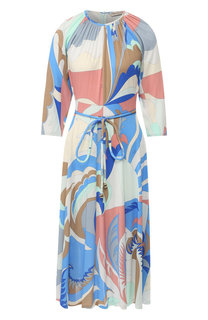 Платье с принтом Emilio Pucci