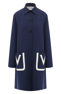 Шерстяное пальто Valentino