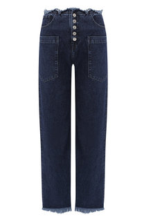 Джинсы с необработанным краем 7 For All Mankind