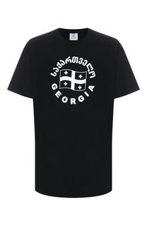 Хлопковая футболка Vetements