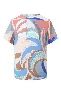 Шелковый топ Emilio Pucci