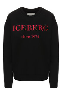 Хлопковый пуловер Iceberg