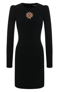 Мини-платье из вискозы Dolce & Gabbana