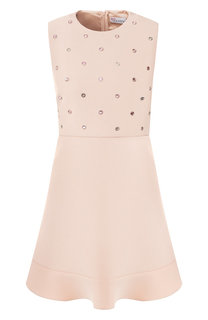 Платье с декоративной отделкой REDVALENTINO