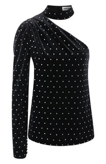 Бархатный топ self-portrait