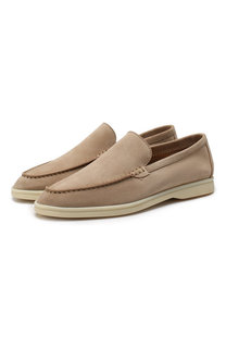 Замшевые лоферы Summer Walk Loro Piana