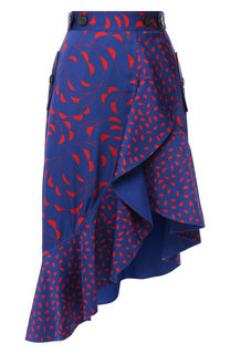 Юбка с принтом self-portrait