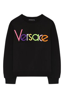 Хлопковый свитшот Young Versace