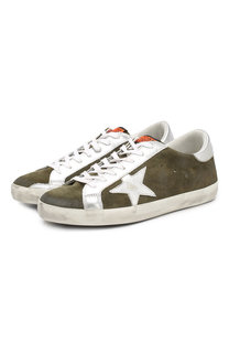 Замшевые кеды Superstar Golden Goose Deluxe Brand