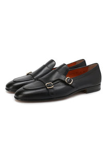 Кожаные монки Santoni