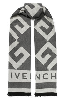 Шарф из смеси шерсти и кашемира Givenchy