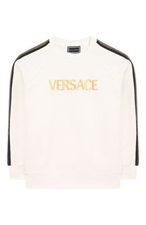 Хлопковый свитшот Young Versace