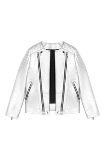 Кожаная куртка Balmain