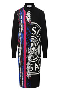 Платье с принтом Versus Versace