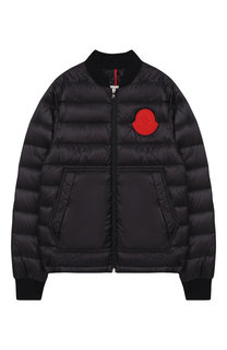 Пуховый бомбер Moncler Enfant