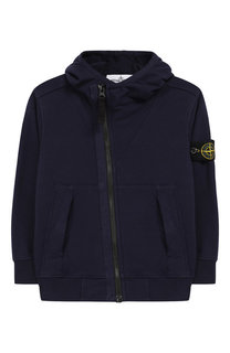 Хлопковый кардиган с капюшоном Stone Island