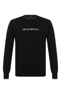 Хлопковый джемпер Emporio Armani