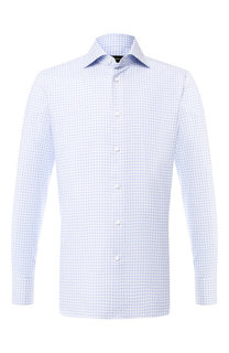 Хлопковая рубашка Ermenegildo Zegna