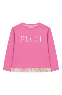 Хлопковый свитшот Emilio Pucci