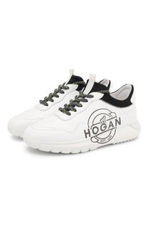 Кожаные кроссовки Hogan