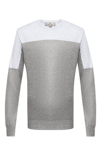 Хлопковый джемпер Canali