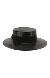 Шляпа из смеси вискозы и хлопка Saint Laurent