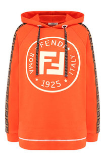 Хлопковое худи Fendi
