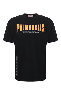 Хлопковая футболка Palm Angels