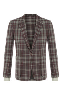 Хлопковый пиджак Zegna Couture