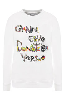 Хлопковый свитшот Versus Versace