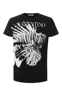Хлопковая футболка Valentino