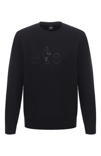 Хлопковый свитшот BOSS