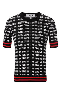 Хлопковый пуловер MSGM