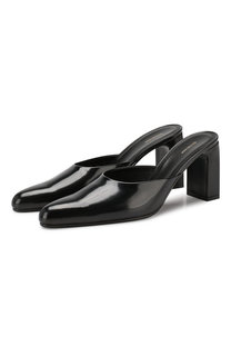 Кожаные мюли Round Balenciaga