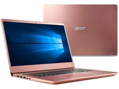 Ноутбук Acer Swift SF314-56G-7285 Pink NX.H4ZER.005 (Intel Core i7-8565U 1.8 GHz/8192Mb/256Gb SSD/nVidia GeForce MX150 2048Mb/Wi-Fi/Bluetooth/Cam/14.0/1920x1080/Windows 10 Home 64-bit)