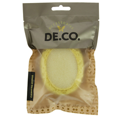 Спонж для очищения лица и тела DE.CO. желтый Deco