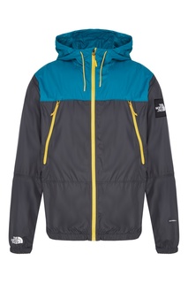 Желто-бирюзово-черная ветровка 1990 Seasonal Mountain The North Face