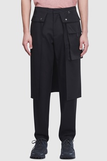 Черные комбинированные брюки Alyx
