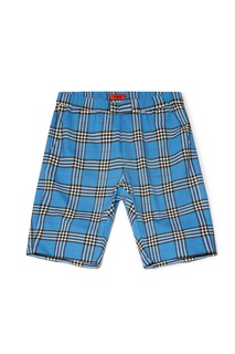 Синие шорты в клетку Barena