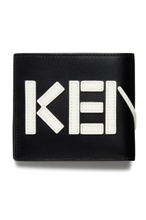 Кожаный кошелек с логотипом Kenzo