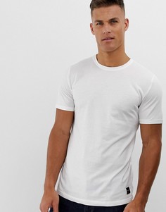 Длинная белая футболка Only & Sons - Белый