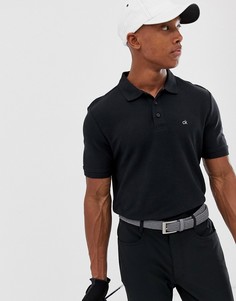 Черное поло Calvin Klein Golf Vmidtown - Черный